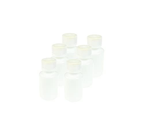 United Scientific™ Leak Proof Travel Bottles for Toiletries - 3 Oz Travel Bottles with Lined Polypropylene Lid - TSA Approved Bottle for Liquids, Clear, Pack of 6 - Image 2