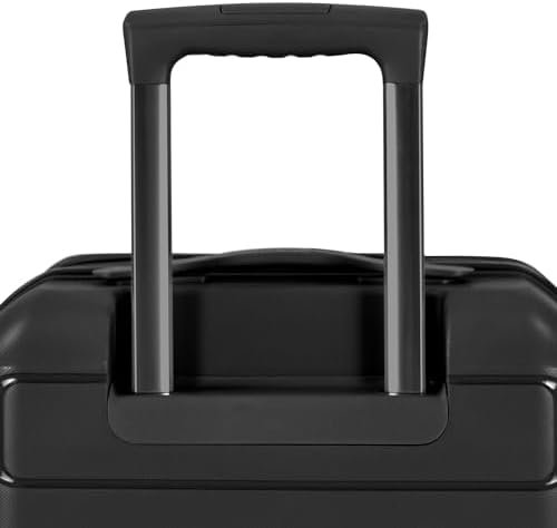 Traveler's Choice Pagosa Indestructible Hardshell Expandable Spinner Luggage, Black, Carry-on - Image 6