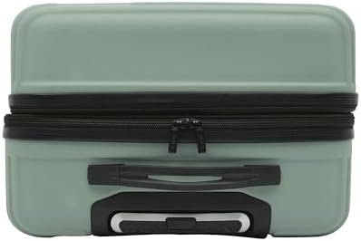 kensie Women's Hillsboro Luggage & Travel Bags, Green Granite, 4 Piece Set - Image 7