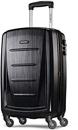 Samsonite Winfield 2 Hardside Expandable Luggage with Spinner Wheels, Brushed Anthracite, Carry-On 20-Inch