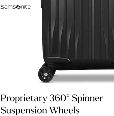 Samsonite UpLIFT 31" Lightweight Hardside X-Large Checked Luggage with Spinner Wheels - Expandable Luggage - Airline-Approved, Polycarbonate Hard Suitcase for Ultra Lightweight Travel - Phantom Black - Image 4