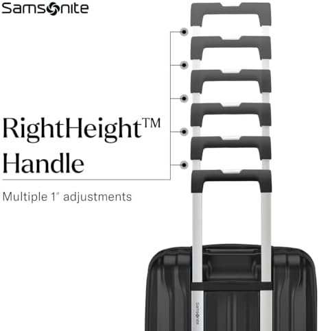 Samsonite UpLIFT 31" Lightweight Hardside X-Large Checked Luggage with Spinner Wheels - Expandable Luggage - Airline-Approved, Polycarbonate Hard Suitcase for Ultra Lightweight Travel - Phantom Black - Image 5