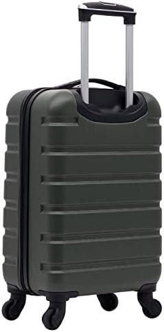 Wrangler Hardside Spinner Carry-On Luggage, Deep Depth, 22-Inch - Image 7