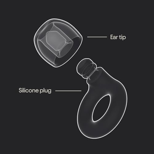 Loop Quiet 2 Ear Plugs Ultra-Comfy Reusable Noise-Reducing Earplugs for Sleep, Deep Focus, Travel, Sensitivity | Flexible Hearing Protection | Customizable Fit | 24dB (SNR) Noise Reduction - Image 6