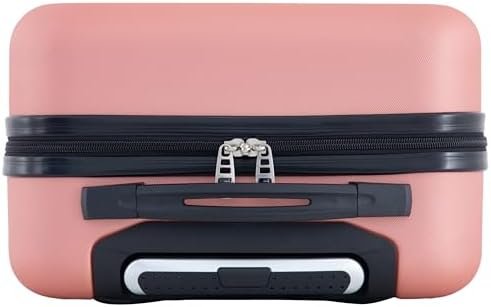 Travelers Club Harper Luggage, Rose Gold, 22-Inch Carry-On - Image 6