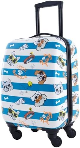 Travelers Club 5 Piece Kids' Luggage Set, Cool Dog - Image 2