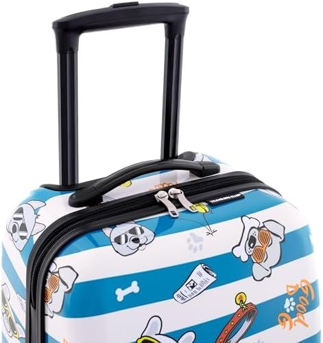 Travelers Club 5 Piece Kids' Luggage Set, Cool Dog - Image 3