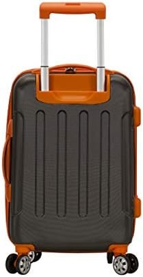 Rockland London Hardside Expandable Luggage with Spinner Wheels, Grey, Carry-On 20-Inch - Image 3