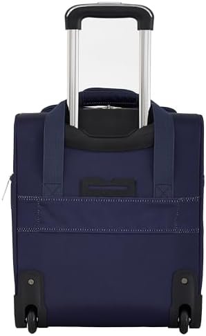 French Connection Underseat Carry-On Luggage USB-C Ports, Blue Depths, 16-Inch - Image 4