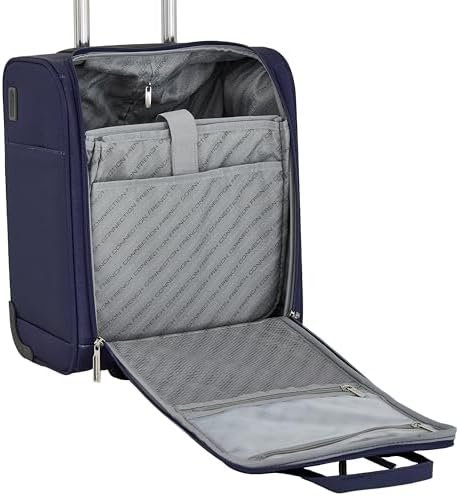 French Connection Underseat Carry-On Luggage USB-C Ports, Blue Depths, 16-Inch - Image 6