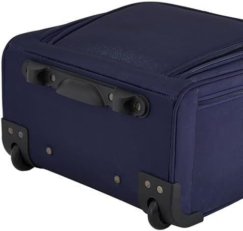 French Connection Underseat Carry-On Luggage USB-C Ports, Blue Depths, 16-Inch - Image 8