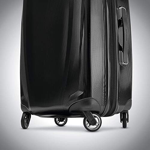 Samsonite Winfield 3 DLX Hardside Expandable Luggage with Spinners, Black, Carry-On 20-Inch - Image 4