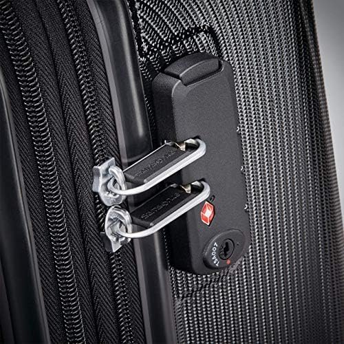 Samsonite Winfield 3 DLX Hardside Expandable Luggage with Spinners, Black, Carry-On 20-Inch - Image 6