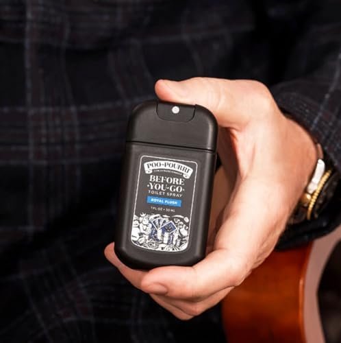 Poo-Pourri Before-You-Go Toilet Spray, Royal Flush, 1 Fl Oz Pocket Travel Size - Eucalyptus and Spearmint, CP12735 - Image 6