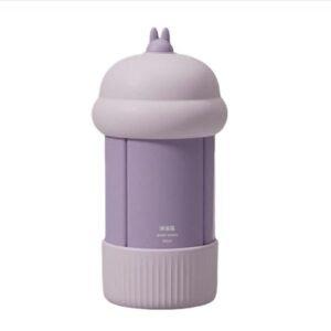 Travel Bottles Set, 4 Piece, 60ml Capacity Each, Portable Cosmetic Containers for Shampoo, Shower Gel, Lotion.Cosmetics sub packaging bottle (Purple)