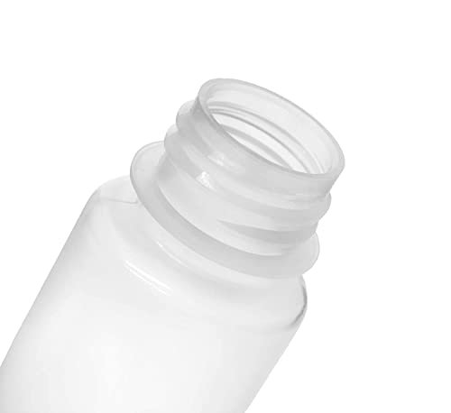 United Scientific™ Leak Proof Travel Bottles for Toiletries - 3 Oz Travel Bottles with Lined Polypropylene Lid - TSA Approved Bottle for Liquids, Clear, Pack of 6 - Image 3