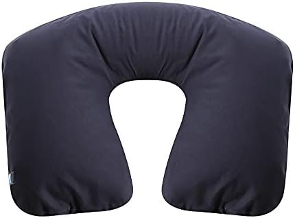 Inflatable Travel Neck Pillow and Eye Mask Sleep Set for Adults and Kids Travel Accessory for Relaxing Comfort Pain Relief for Flights and Car Rides Essential - Blue 223 - Image 5