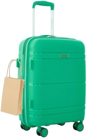 Travelers Club Astralnaut Hardside Expandable Spinner Luggage, Mint, 20" Carry-On - Image 2