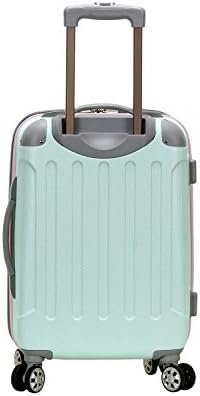 Rockland London Hardside Expandable Luggage with Spinner Wheels, Multicolor, Carry-On 20-Inch - Image 3