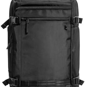tomtoc Travel Backpack 38L, TSA Friendly Flight Approved Carry-on Luggage Water-resistant Lightweight Business Rucksack, Durable Large Computer Bag Daypack Fits 17.3 Inch Laptop
