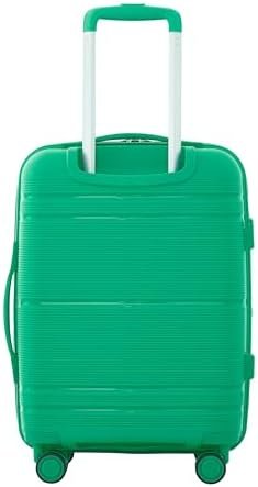 Travelers Club Astralnaut Hardside Expandable Spinner Luggage, Mint, 20" Carry-On - Image 4