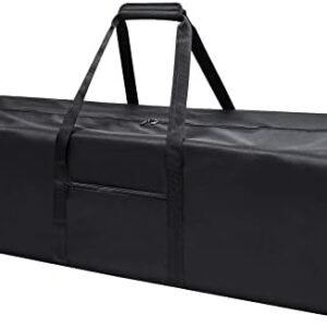 46 Inch Travel Duffle Bag Extra Large Sport Equipment Duffel Bags with 2-way Lockable Zippers