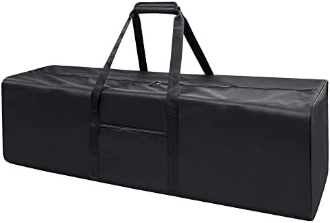 46 Inch Travel Duffle Bag Extra Large Sport Equipment Duffel Bags with 2-way Lockable Zippers