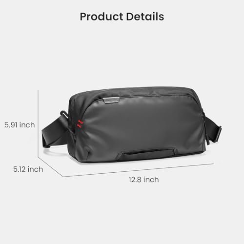 tomtoc Carrying Case for Steam Deck/Steam Deck OLED/ASUS ROG Ally X, Storage Portable Bag, Protective Shoulder Bag with Pockets Fit Console, AC Adapter, Dock, Lightweight Bag for Daily Use, Travel - Image 9