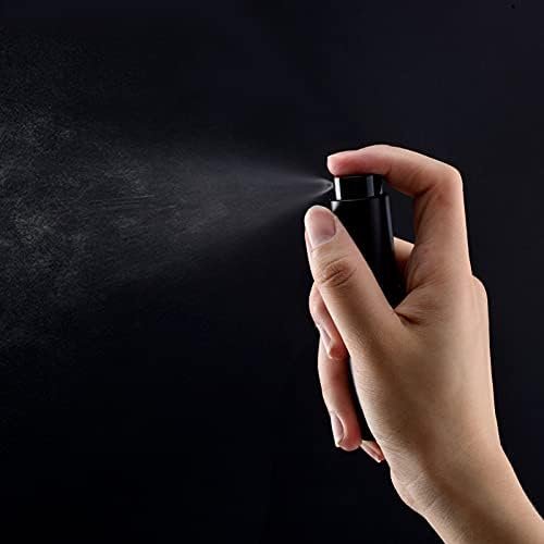 2 PCS/8ml Portable Mini Perfume Atomizer bottles, Empty Refillable Spray Bottle with 3 Types of Refill Tools, Pocket Travel Perfume Sample Bottles(Matte Black) - Image 2