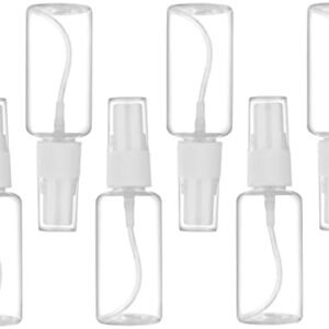 Spray Bottle, 1oz/30ml Small Plastic Fine Mist Spray Bottles, Mini Empty Travel Bottles with Funnels and Labels 6 Pack