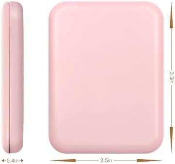 Compact Mirror, 1X/3X Magnification LED Pocket Mirror with Nternal BIattery, Mini Mirror for Purse, Pocket,Travel and Present (Pink) - Image 7