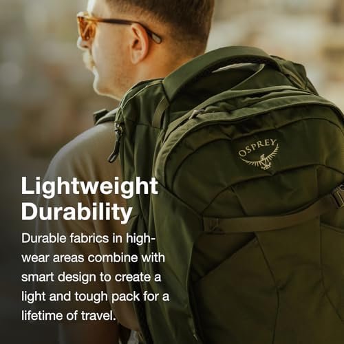 Osprey Farpoint 40L Men's Travel Backpack, Black - Image 3