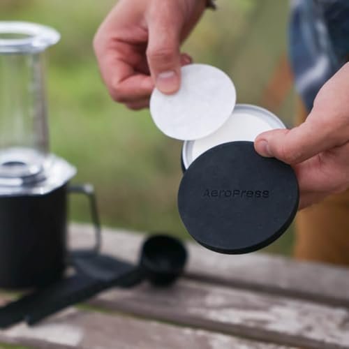 AeroPress Travel Coffee Filter Holder, Dual-Compartment Coffee Filter Case for AeroPress Standard and XL Filters, Waterproof Aluminum Storage for Paper and Metal Filters, Compact & Durable for Travel - Image 5