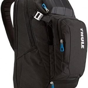 Thule Crossover 32L Backpack - 15inch MacBook Pro / 15.6inch PC/Tablet compatible - Crush proof sunglass/tech pocket - Travel backpack - Carry on sized backpack,Black