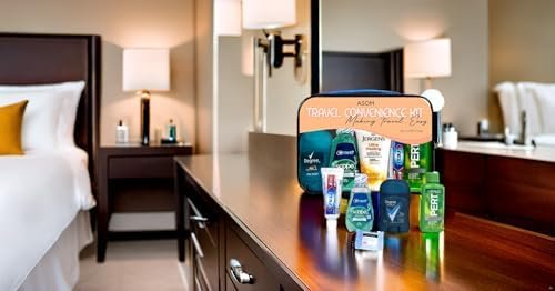 Asom Toiletry Travel Kit - 20 Piece TSA Approved Personal Care & Hygiene Essentials Set for Men & Women, Pre-Filled Convenience for Travel, Airplane Carry-On Ready. - Image 6