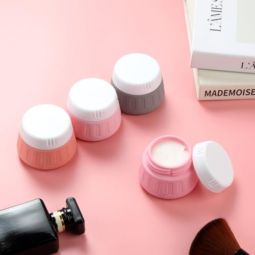 Gemice 2 oz Travel Containers for Toiletries, 4-Pack TSA Approved Travel Size Toiletries Containers for On-the-Go, Small Leak-Proof Travel Essentials Silicone Jar for Shampoo, Lotions, Cleanser - Image 5