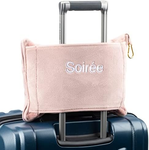 Soiree' Travel Blanket Airplane Pillow and Blanket Set 2 in 1 Airplane Blanket with Soft Bag Pillowcase, Travel Gifts for Women and Men (use it as a Pillow or a Blanket) - Image 2