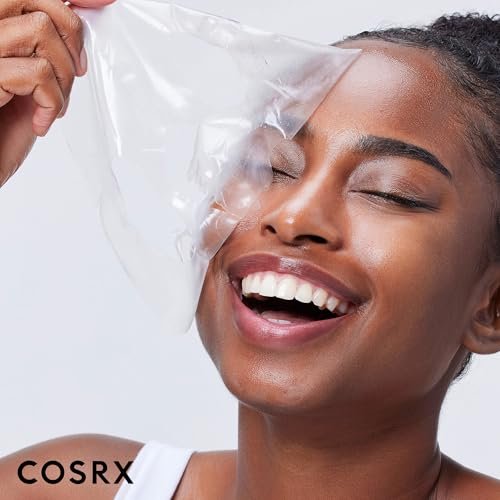 COSRX Advanced Snail Mucin Glass Glow Hydrogel Face Masks Skincare 3 EA, Collagen Face Mask, Travel Essentials, Overnight Face Mask, Korean Skin Care - Image 7