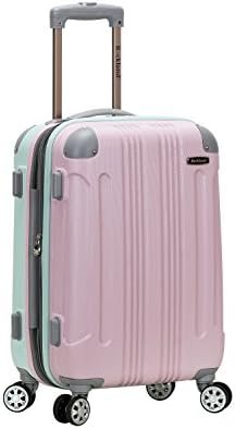 Rockland London Hardside Expandable Luggage with Spinner Wheels, Multicolor, Carry-On 20-Inch