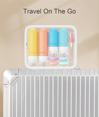 18 Pack Travel Bottles for Toiletries, Original Patented, TSA Approved Travel Size Containers, Leak Proof Travel Size Toiletries for Women & Men, Silicone Shampoo Bottles Travel Essentials, Multicolor - Image 7