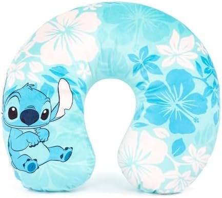 Jay Franco Disney Lilo & Stitch Kids Travel Set - 3 Piece Set Includes 40 x 50 Throw Blanket, Eye Mask, and Neck Pillow - Super Soft & Cozy Travel Accessories - Image 4