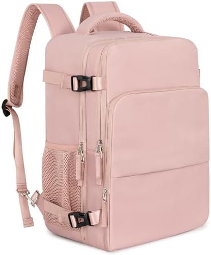 Travel Backpack for Women Men,Travel Laptop Backpack w/USB Charging Port, Waterproof Travel Backpack Carry On Flight Approved,Weekender Business Hiking Bag,Laptop Backpack 15.6 inch