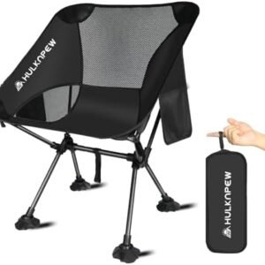 Portable Chairs, Ultralight Folding Camping Chair for Adults, Compact Folding Lawn Chairs for Camping, Travel, Hiking, Picnic and Adventures, Lightweight Folding Chair Easy to Set up and Carry