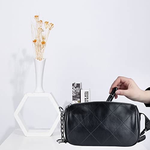 4Pcs Refillable Perfume Atomizer Bottles，Portable Mini Separate Perfume Bottle，Travel and Outings Spray Boxes Dispensers 5ml/0.2oz(Black) - Image 6