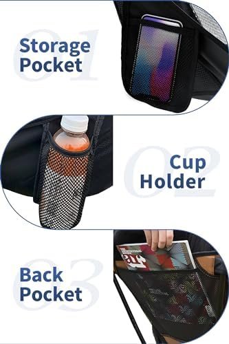 AnYoker Camping Chair Portable Beach Chair with Backpack Bag Patented for Invention - Compact Lightweight Folding Chair Backpack Hiking Chair 177ZZSB-SJB(Coffee) - Image 5