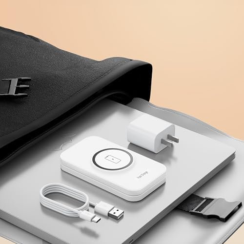 2025 Latest Magnetic Wireless Charger for iPhone: 3 in 1 Travel Charging Station Devices for iPhone 16 15 14 13 12 Pro Max Plus-Foldable Charging Pad for Apple Watch Series & Air pods4 3 2 Pro - Image 8