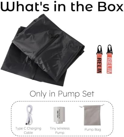 Vacuum Bags for Travel Luggage with Wireless Pump, Revolutionary Reusable Compression Bags for Carry On Suitcases and Backpack, Vacuum Seal Packing cube for Cloth Packing (2PC + PUMP) - Image 5