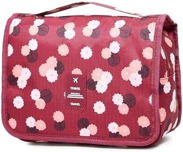 Sechunk Waterproof Travel Toiletry Bags Hanging Multi-function Cosmetic Bag Makeup Bag for Women