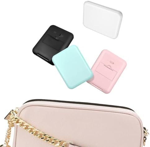 Compact Mirror, 1X/3X Magnification LED Pocket Mirror with Nternal BIattery, Mini Mirror for Purse, Pocket,Travel and Present (Pink) - Image 4