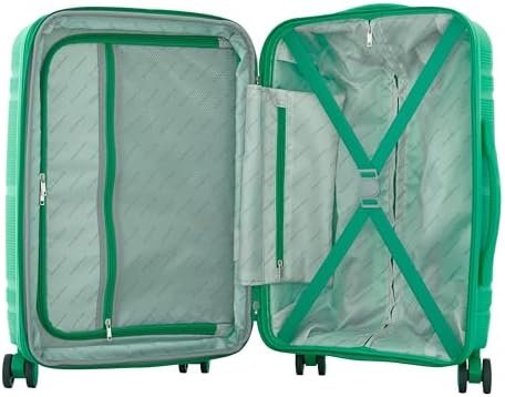 Travelers Club Astralnaut Hardside Expandable Spinner Luggage, Mint, 20" Carry-On - Image 5